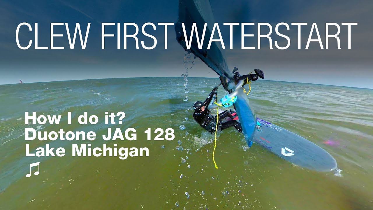 Clew First Waterstart: Time and Energy Saver!