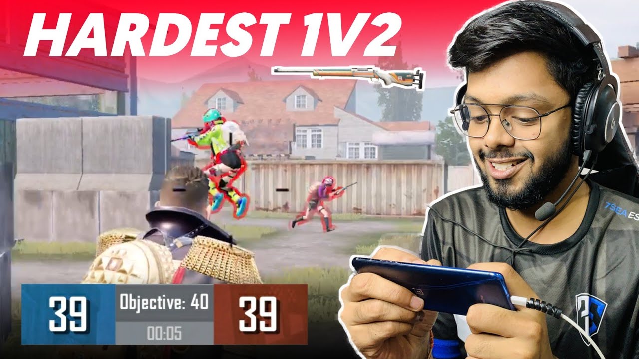 Most Hardest M24 Only 1v2 Ever | Intense Sniper Match 🔥 | Watch Till end &hearts;️ | Android Gamer | BGMi
