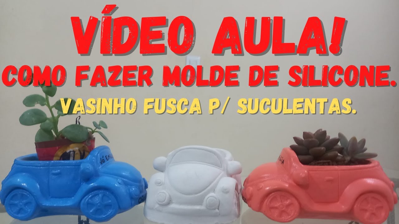 molde de silicone para suculentas pouco investimento e ótimo retorno.