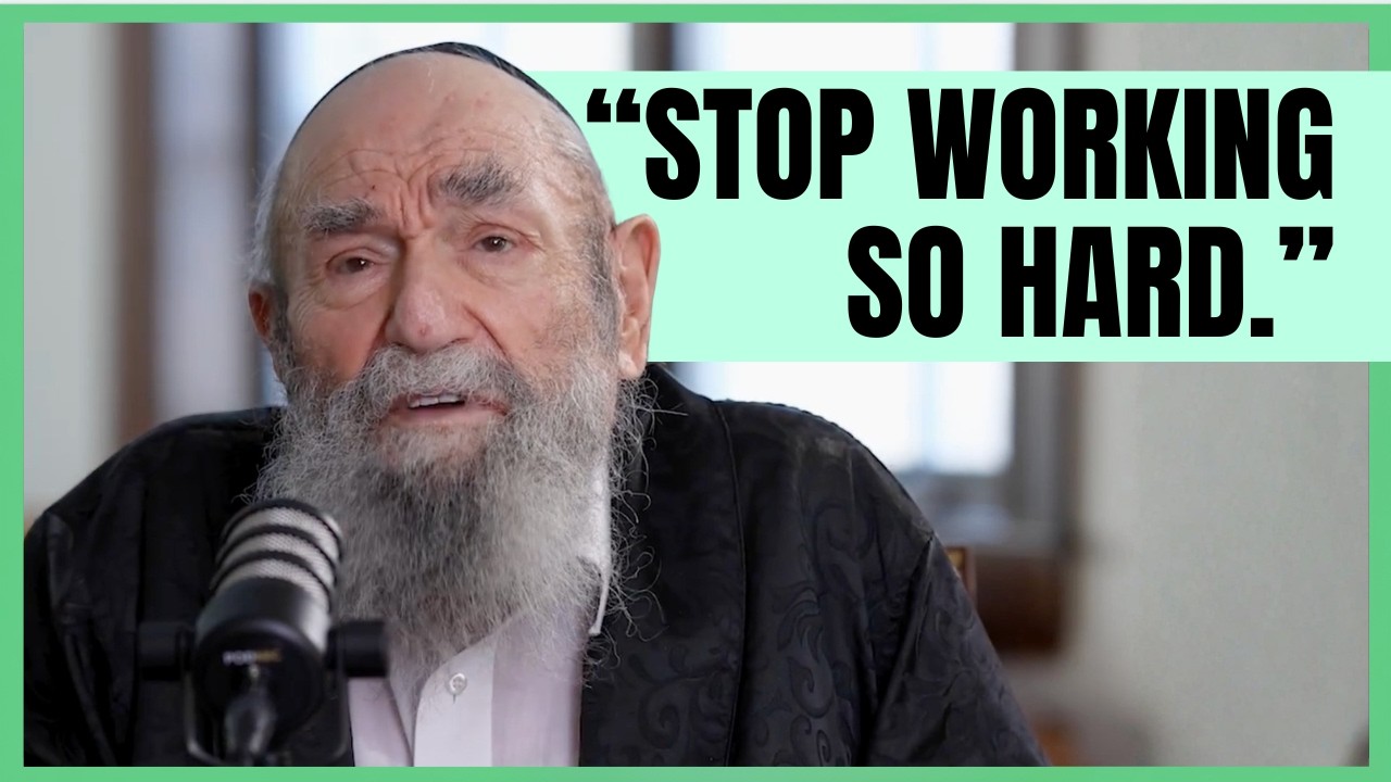 Why Working Harder Won't Make You Rich (According to the Torah)