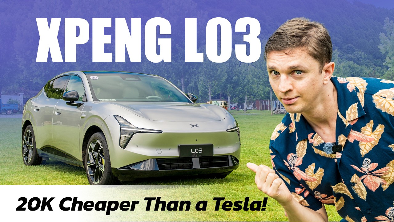 Новый электромобиль из Китая на $20 000 дешевле Tesla Model Y: XPeng L03
