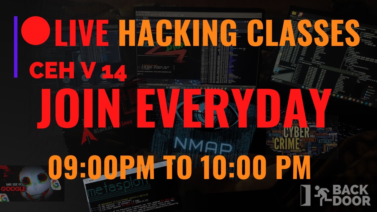 🔥 LIVE Hacking Class – From Basics to Advance! 🔥 Ethical Hacking Classes