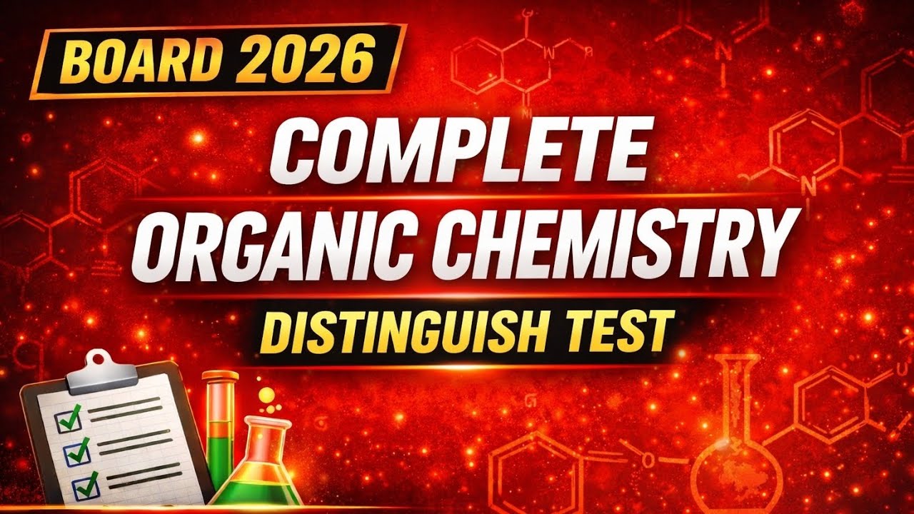 All Distinguish Tests of Organic Chemistry 🔥 | One Shot Revision