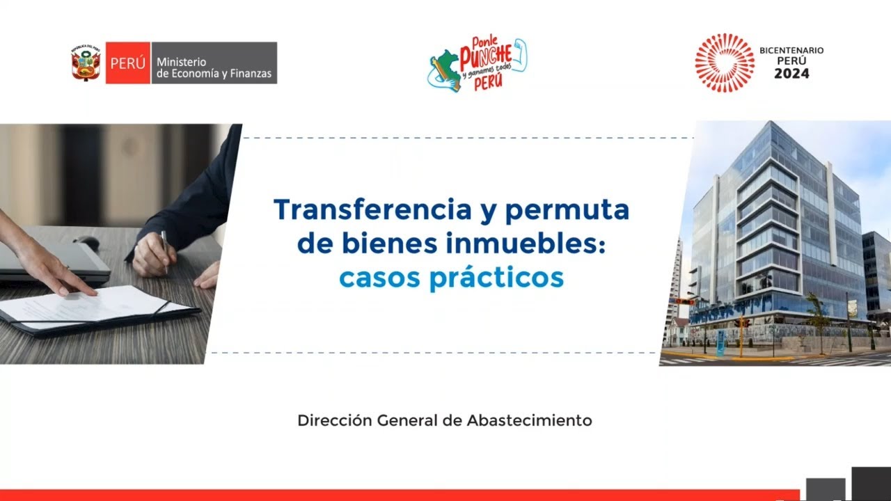 Transferencia y permuta de bienes inmuebles: casos prácticos