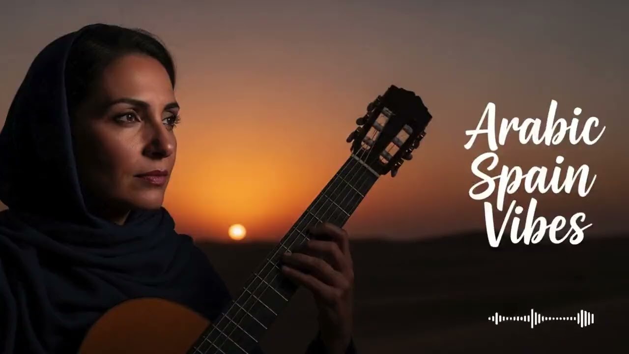 Arabic Spanish Flamenco Guitar Instrumental Music – Deep Desert Night Relaxing Music