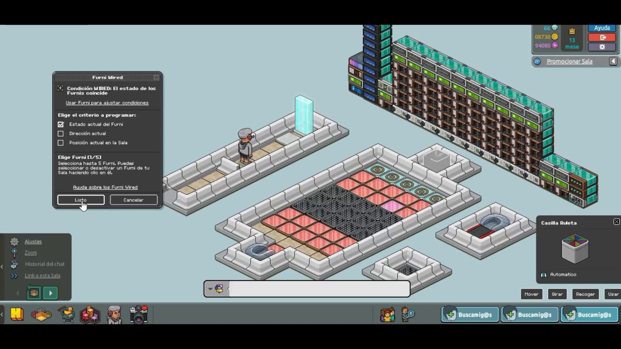 ¡La ruleta de la Suerte! (Juego automático habbo)