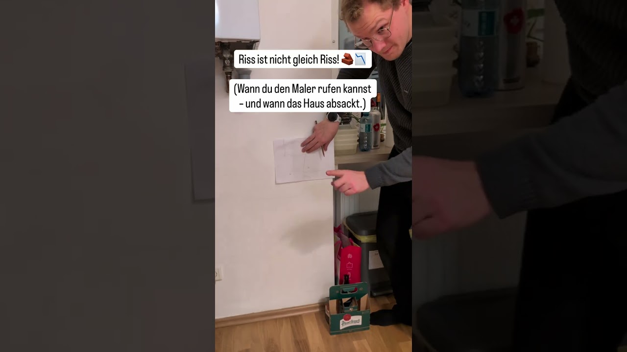 Kauf keine Ruine! Dieser Riss ist gef&auml;hrlich ⚠️