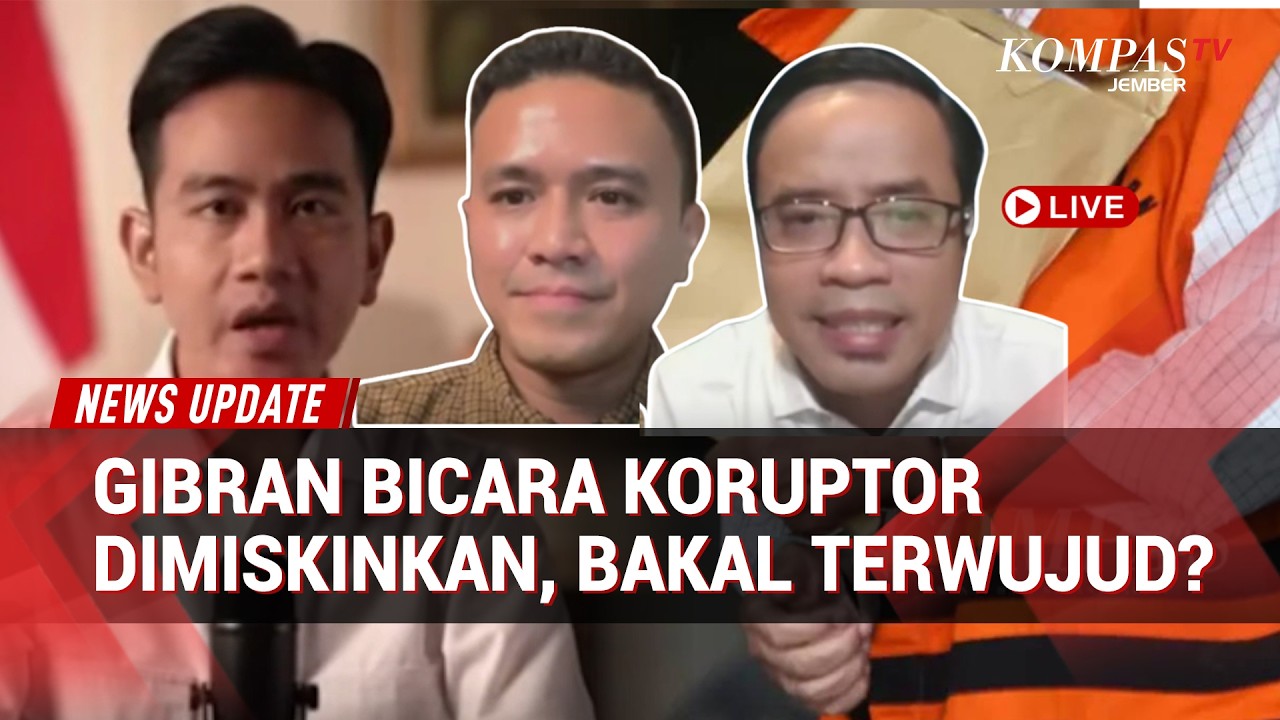 Wapres Gibran Wacanakan Koruptor Dimiskinkan, Bakal Terwujud? Ini Respons Pengamat & PSI