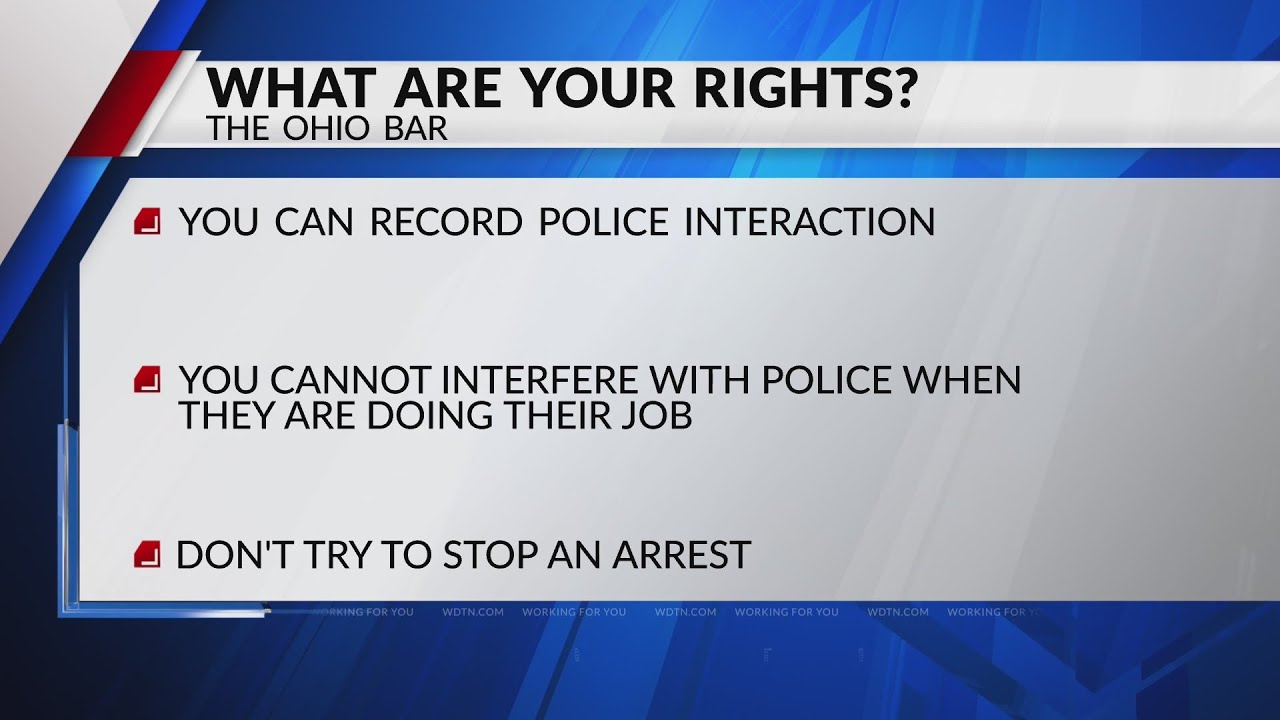 Know Your Rights: Recording police activity and interactions
