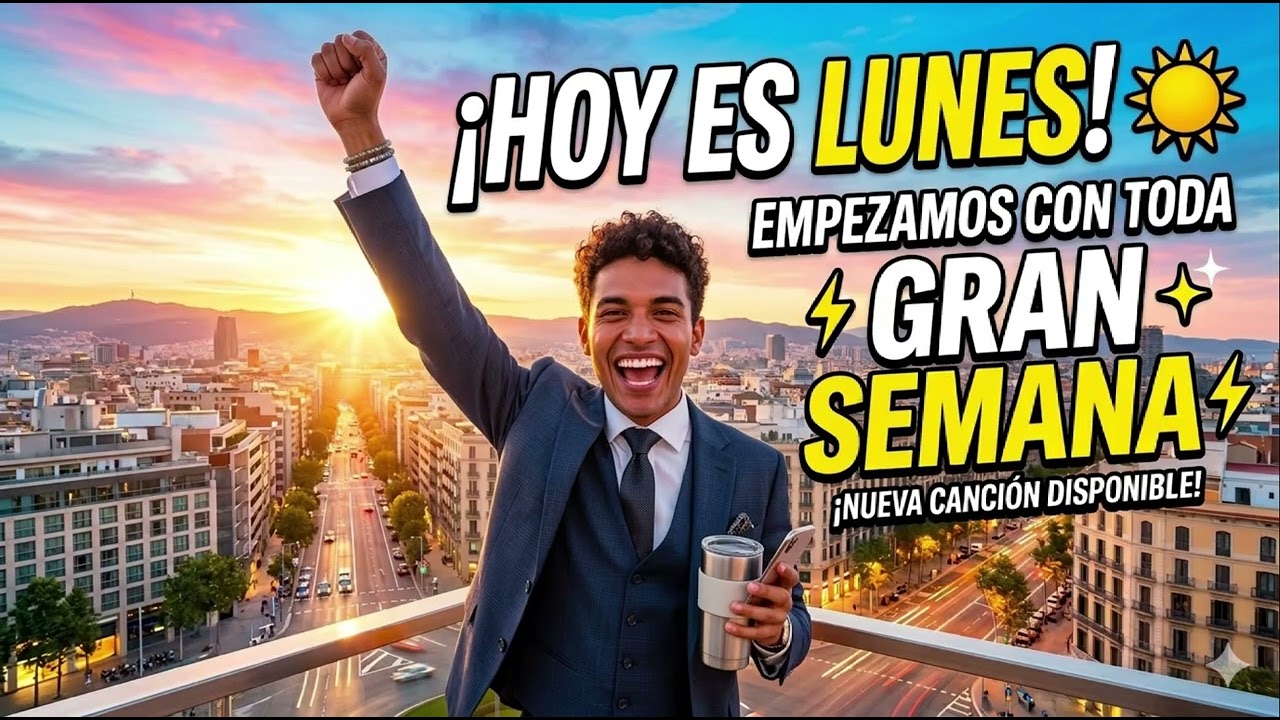 ​¡Hoy es Lunes! ☀️ Canción para empezar la semana con toda la energía (Motivación 2026