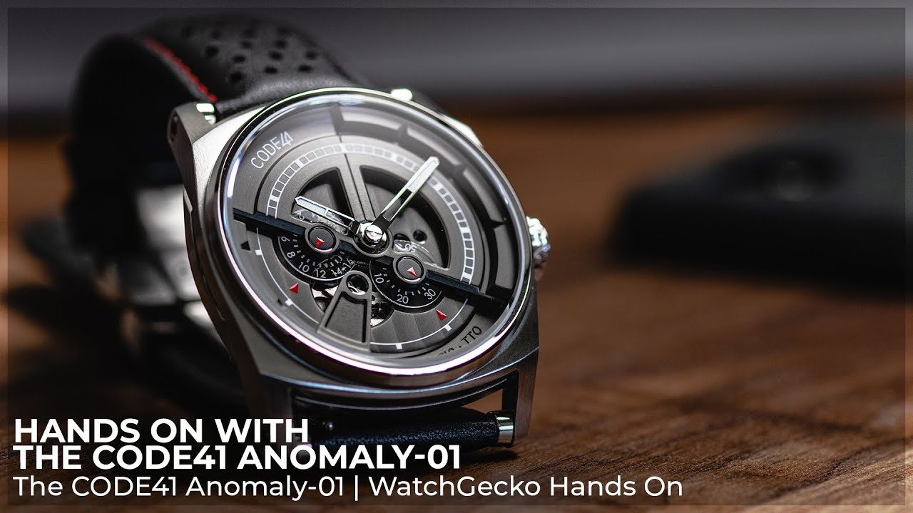CODE41 ANOMALY-01 | Hands on with WatchGecko