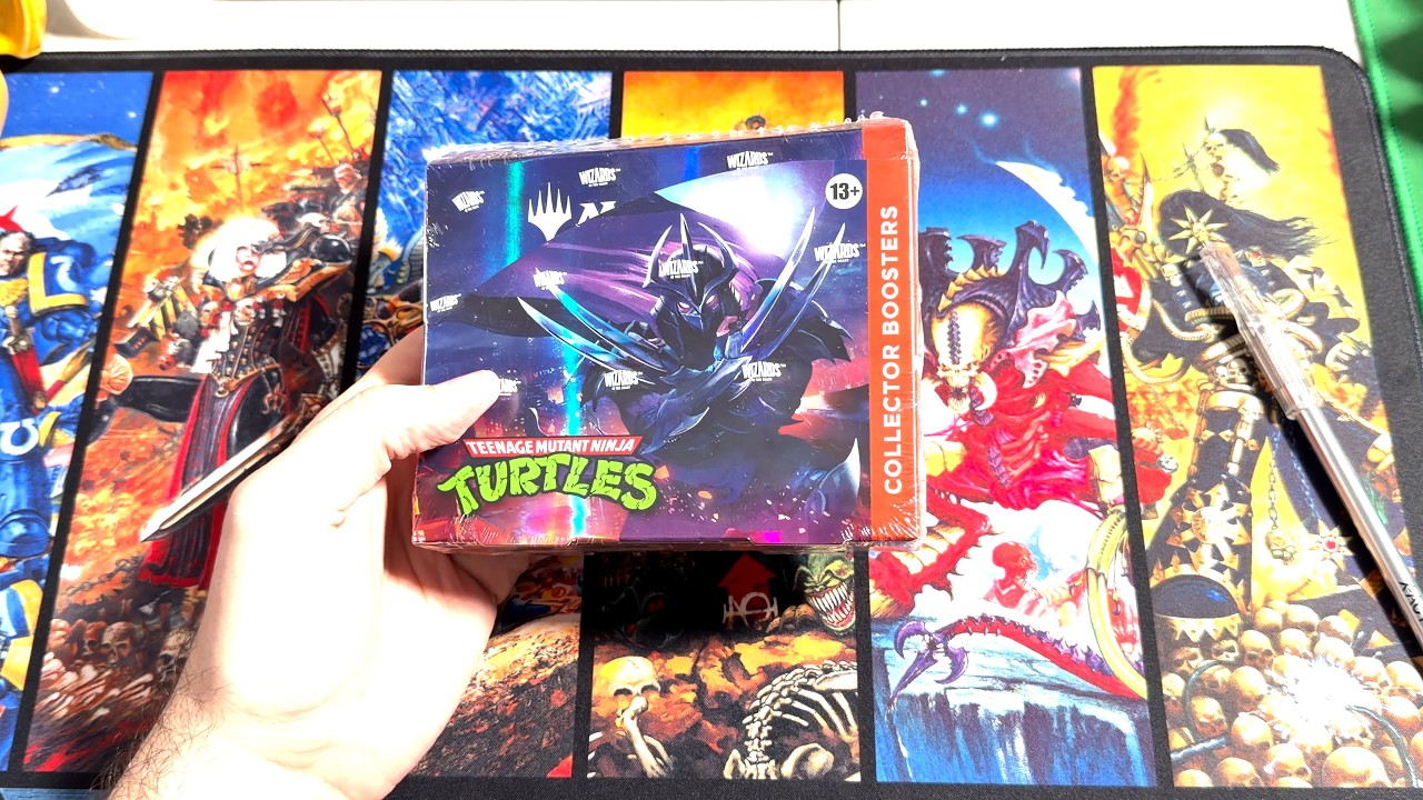 TMNT Collector Box Opening