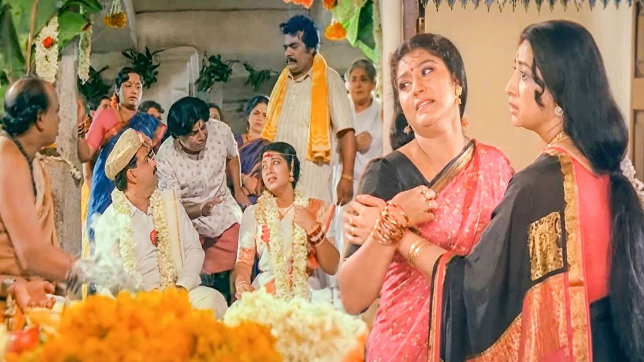 ಮಂಗಳಾಳಿಗೆ ಬಲವಂತವಾಗಿ ಮದುವೆ ಮಾಡಲು ಮುಂದಾದ ಚಂದ್ರು ಹಾಗು ಬಡ್ಡಿ ಬಸಣ್ಣ | Gruhalakshmi Kannada Movie Part 10