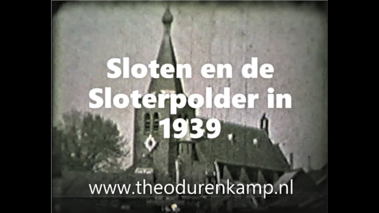 Sloten en de Sloterpolder in 1939