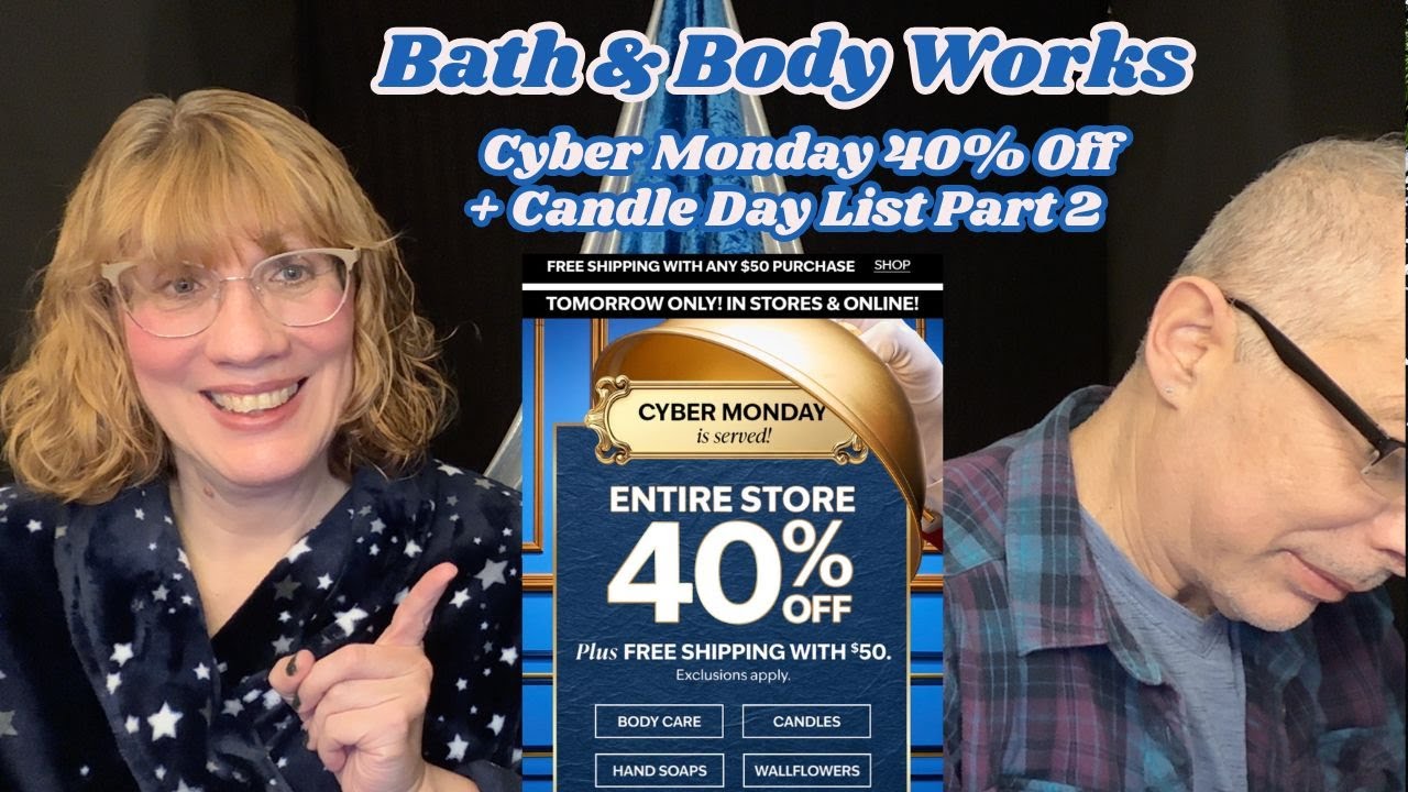 Киберпонедельник Bath & Body Works со скидкой 40% + список товаров для Дня свечей, часть 2