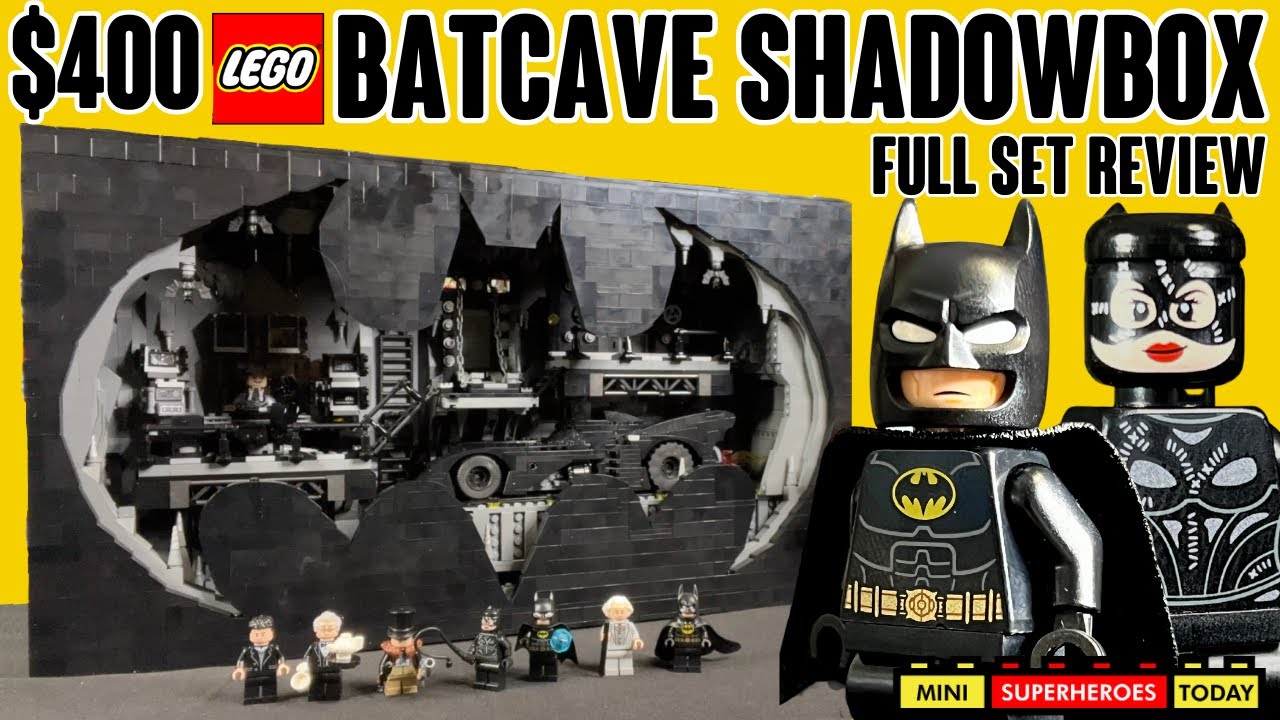 ОБЗОР: Набор LEGO Batcave Shadowbox 76252 за 400 долларов — стоит ли он того?