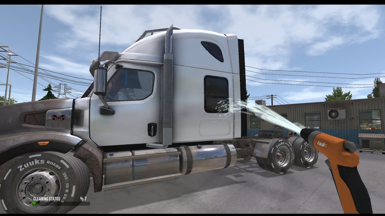Truck Simulator: Ultimate | TRUCK WASH 🚛| Zuuks | Mobile  | RTX Game