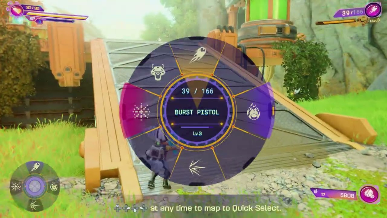 HUD of Rivet from a Restored Demo Version