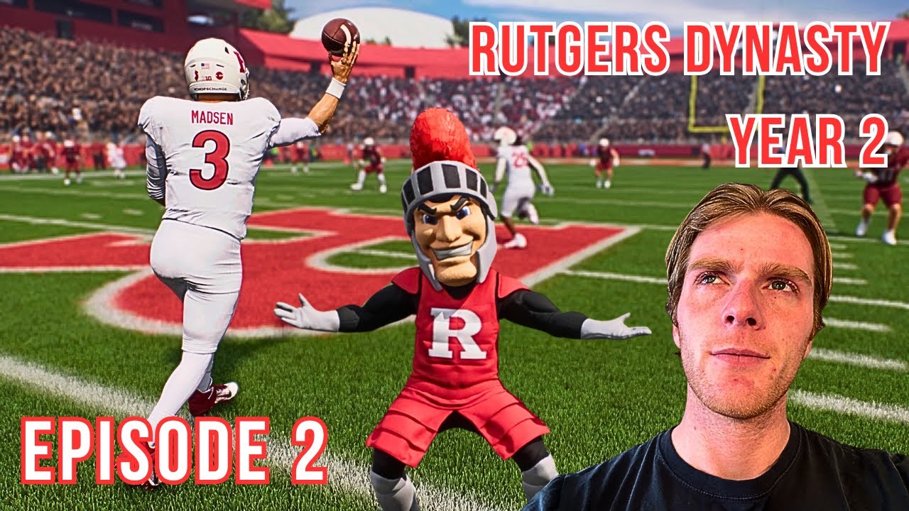 Can Rutgers Win The BIG 10? | Rutgers Dynasty Ep. 2
