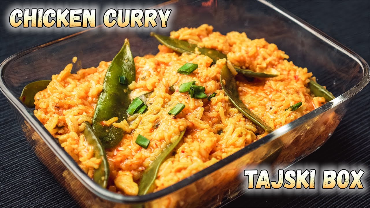 Kurczak Curry z ryżem - LunchBOX w tajskim klimacie!