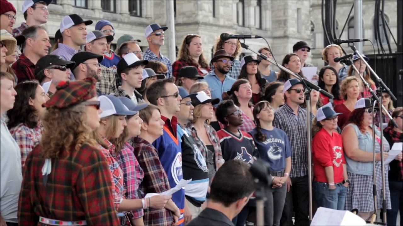 The Choir at the BC Legislature: Wheat Kings (The Tragically Hip cover)