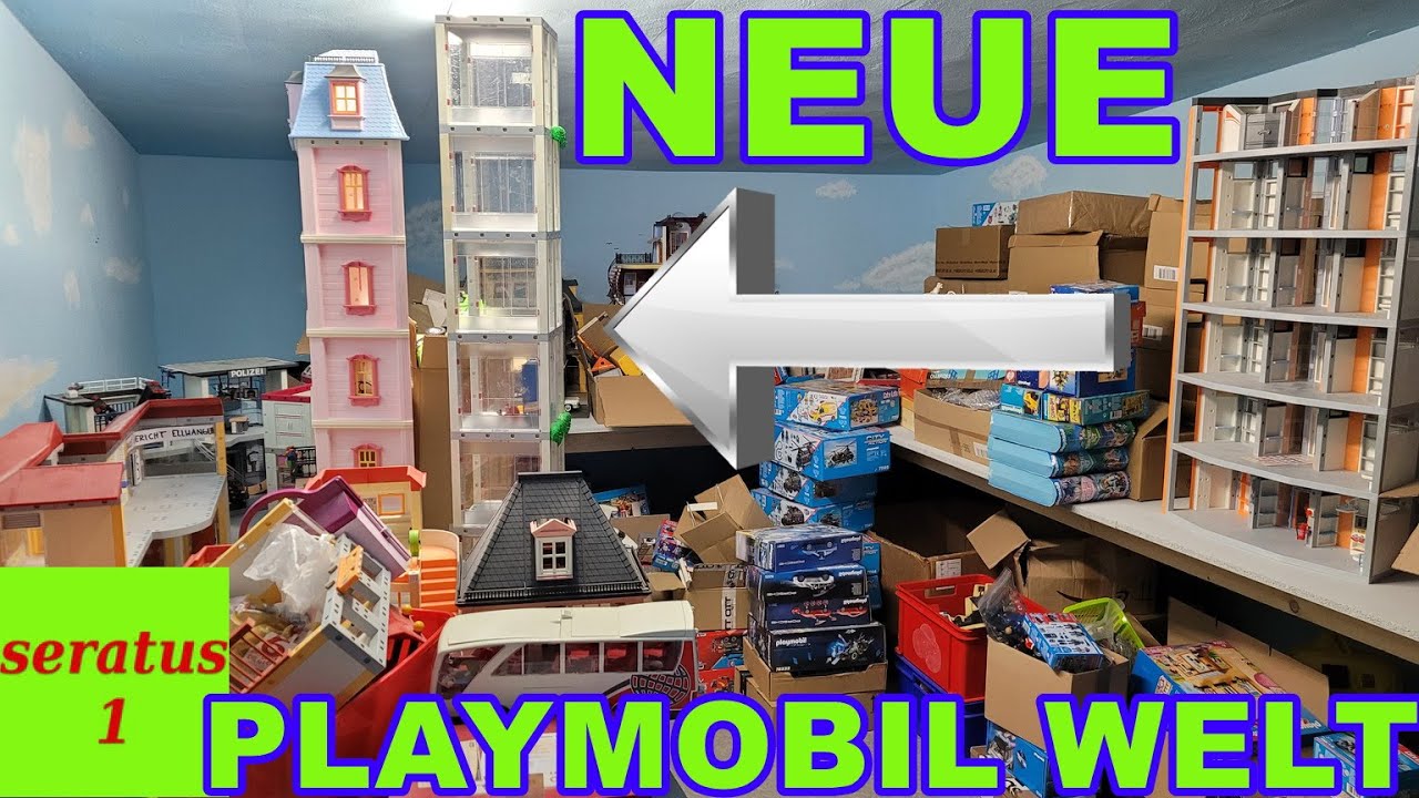 Aufbau und Einrichtung der neuen Playmobil Welt von seratus1