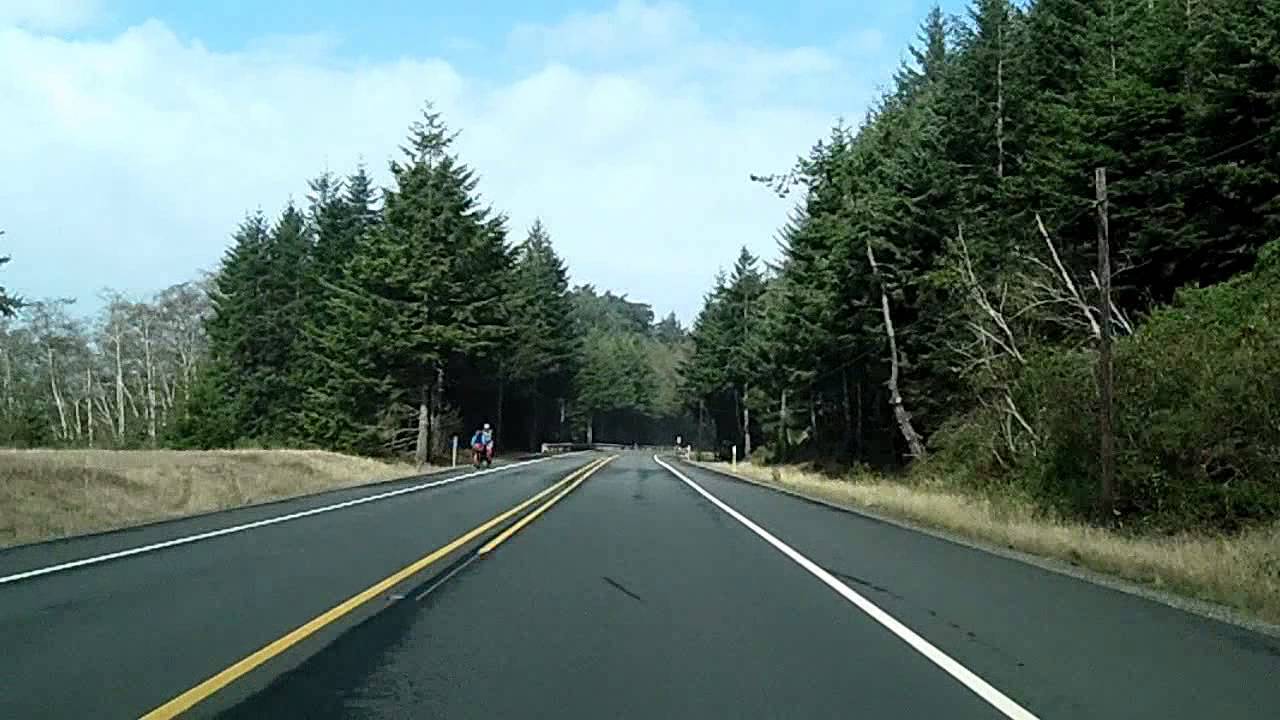 US 101 Oregon: California Line, Brookings, Gold Beach along the Pacific Coast