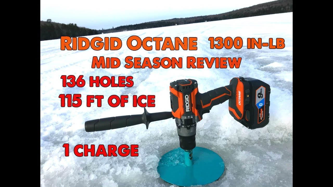Ridgid Octane 1300 дюйм-фунт / Нильс Оже. Обзор середины сезона. 136 лунок на 1 заряде.
