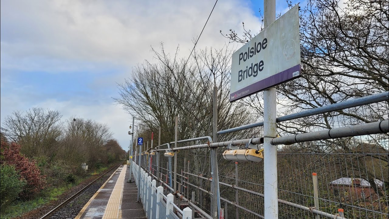 Polsloe Bridge Railway Station 23/3/2024