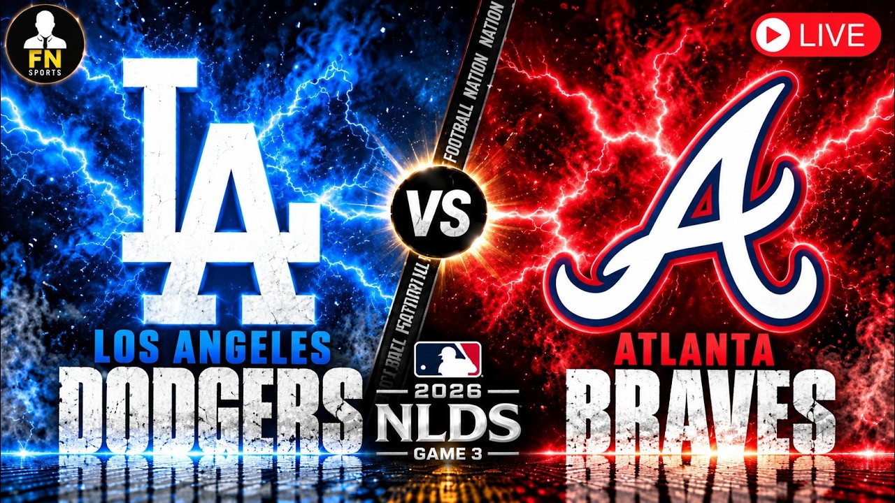 DODGERS vs BRAVES LIVE | LIVE STREAM | Play by Play, Scoreboard, Stats & Reaction