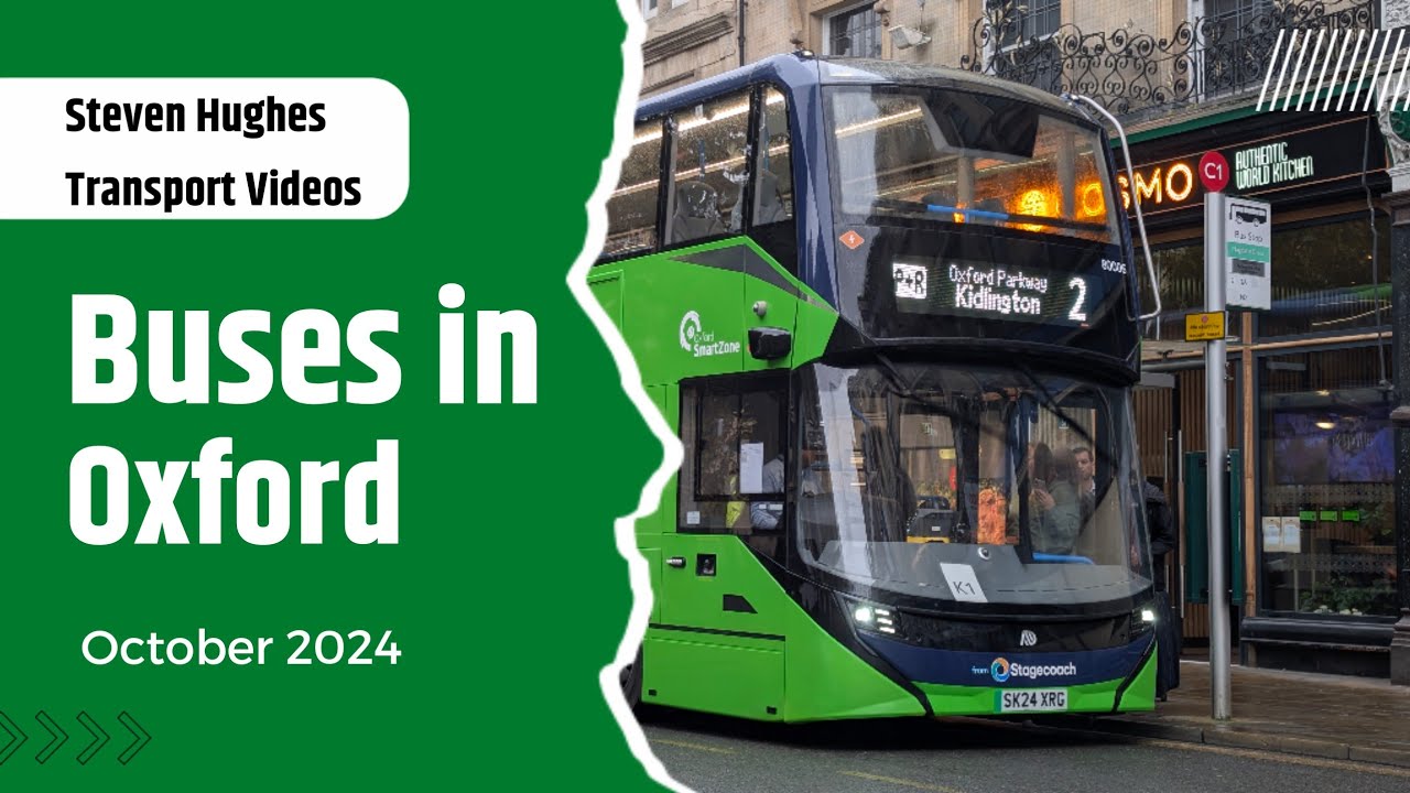Buses in Oxford | Bus Spotting | October 2024