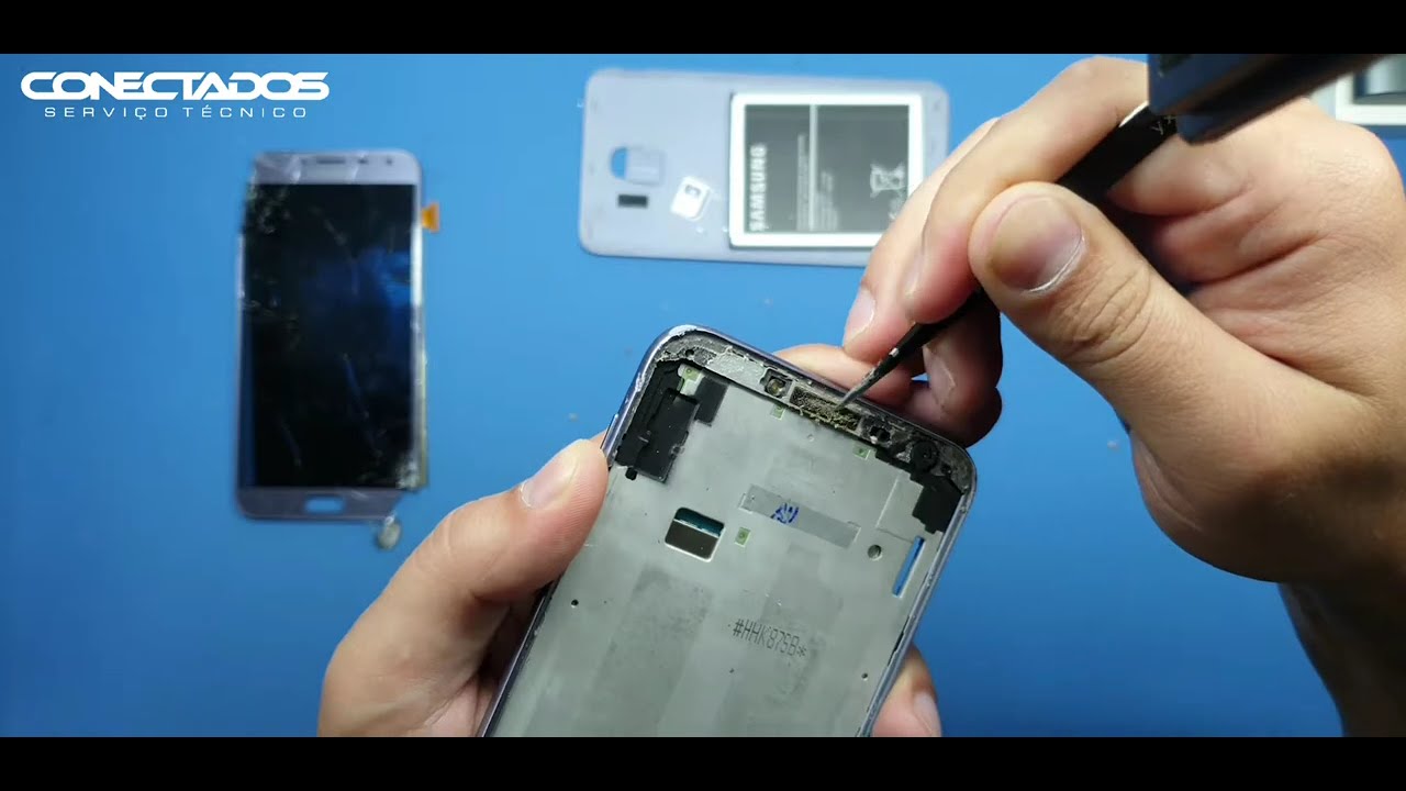 Como trocar Display Samsung J4