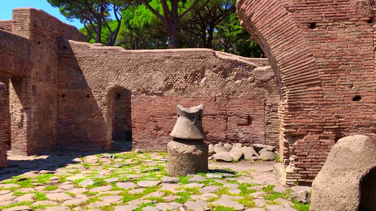 Ostia Antica Rome Walking Tour Natural Sound