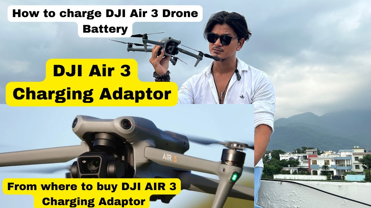DJI Air 3 USB - C Charger Adaptor | Battery Charging Hub | From where to Buy DJI charger 