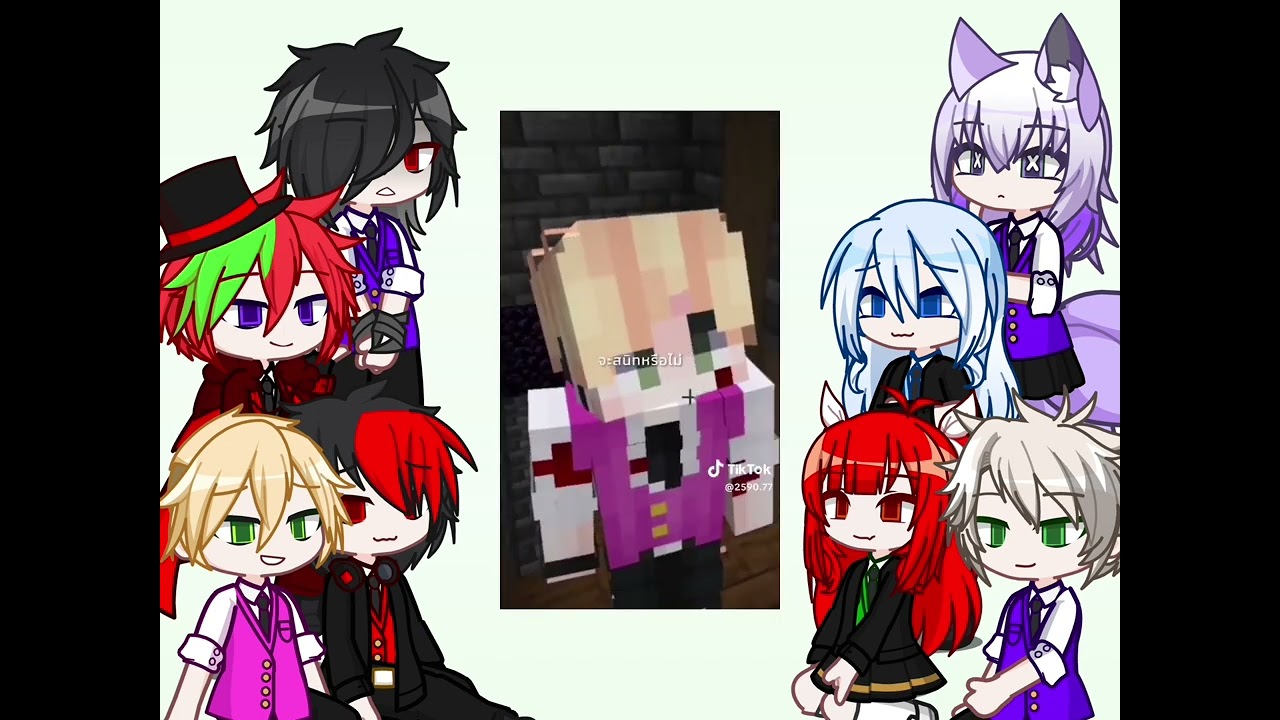 gacha life2 friendscraftsmpss5 react to แบล็คลิสต์