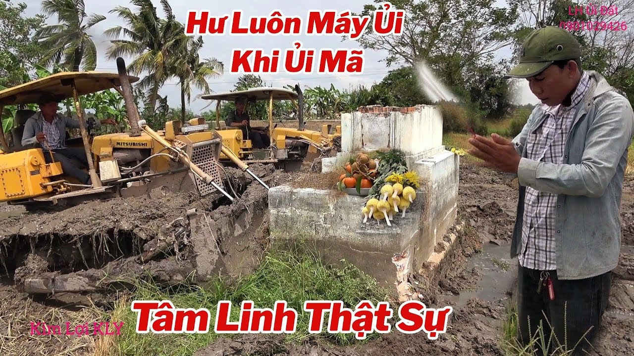 Kỳ Lạ 2 Xe Máy Ủi Đất Vô Ủi Mã Không Ủi Nổi Tắt Máy, Hư Liên Tục. Chủ Xe Bỏ Chạy Luôn.(p1)