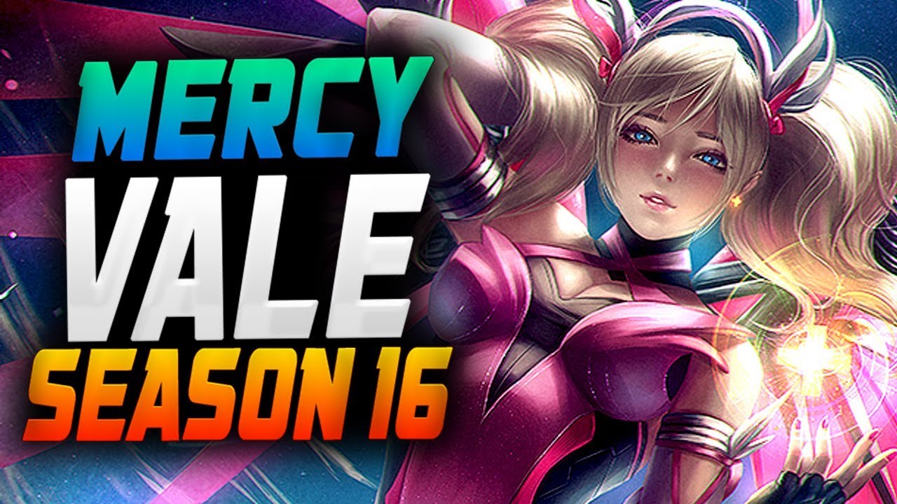 VALE INSANE MERCY! 27k Healing Done! [ OVERWATCH SEASON 16 TOP 500 ]