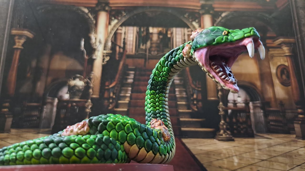 Resident Evil board game: Yawn painting video