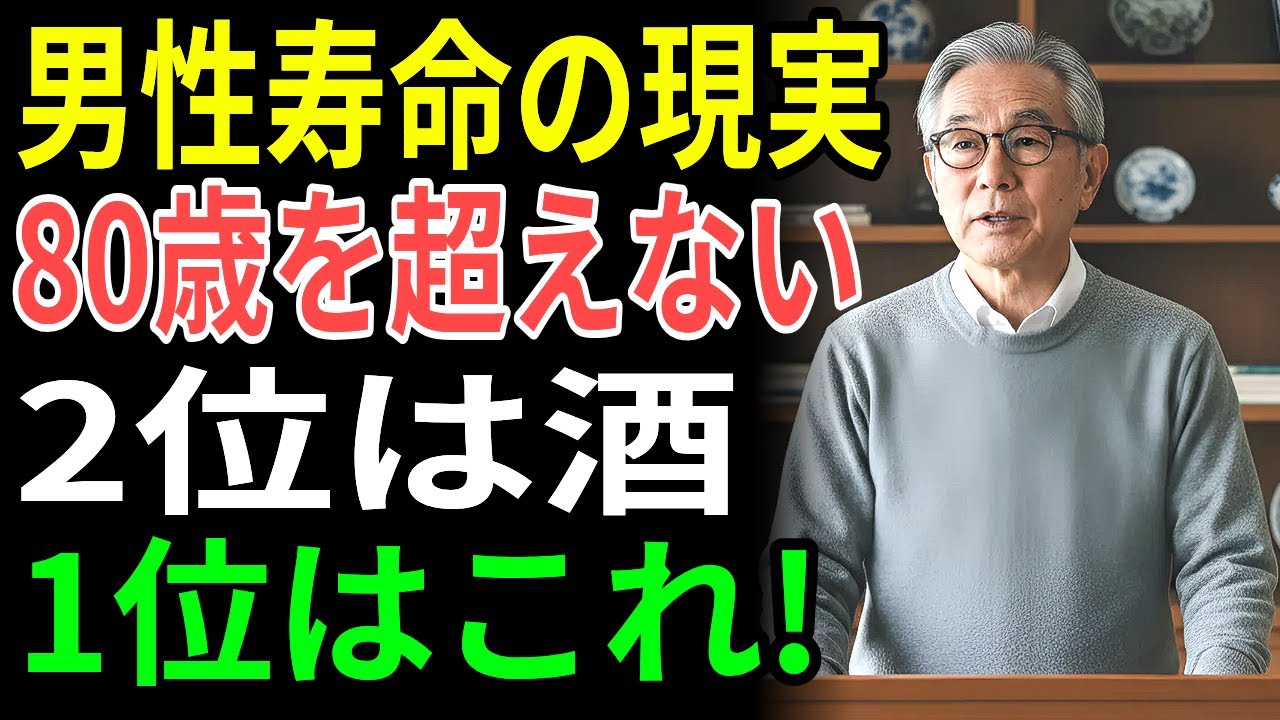 男性が80歳を超えられない5つの生活習慣 2位はお酒、1位は信じられない行動｜続けると寿命が急激に縮む理由
