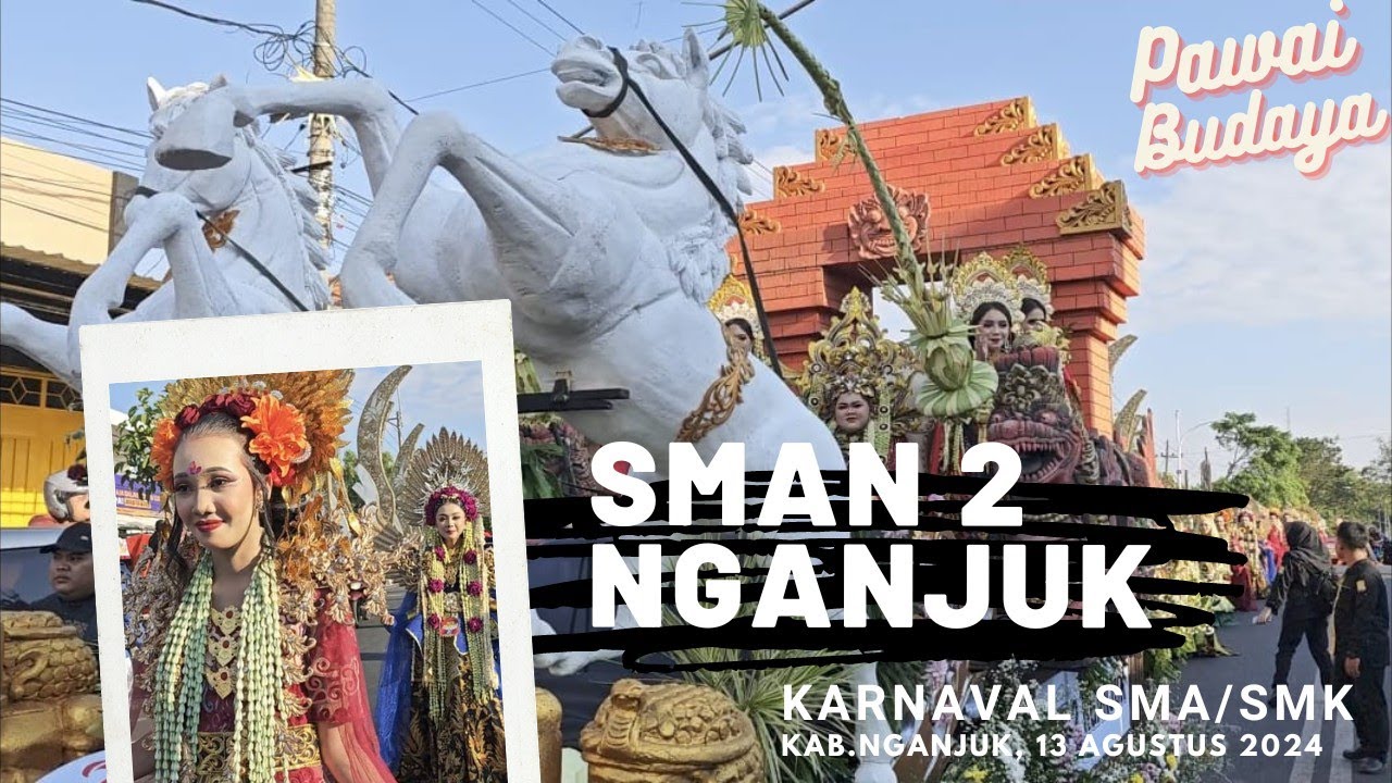 Eksklusif Perform All Member SMAN 2 Nganjuk Karnaval SMA 13/08/2024