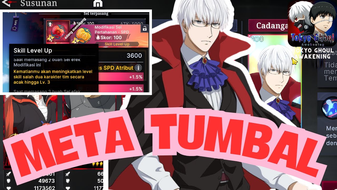 МЕТА-ЖЕРТВА! ЕЖЕДНЕВНОЕ PVP С РАЗНИЦЕЙ В 60К CP И ВСЕ ЕЩЕ ПОБЕДИТЕ | TOKYO GHOUL: WAKENER