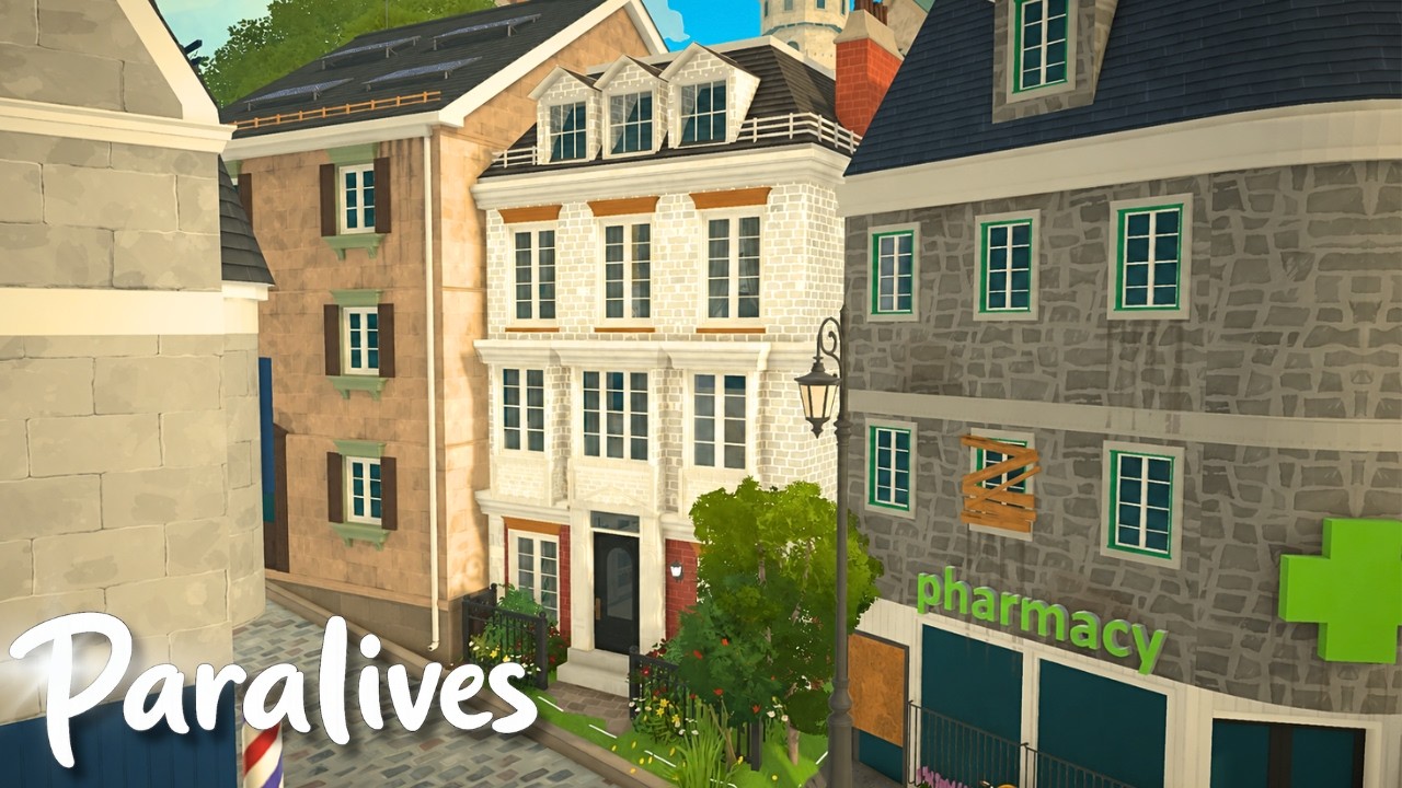 Paralives Family Townhouse | Speed Build