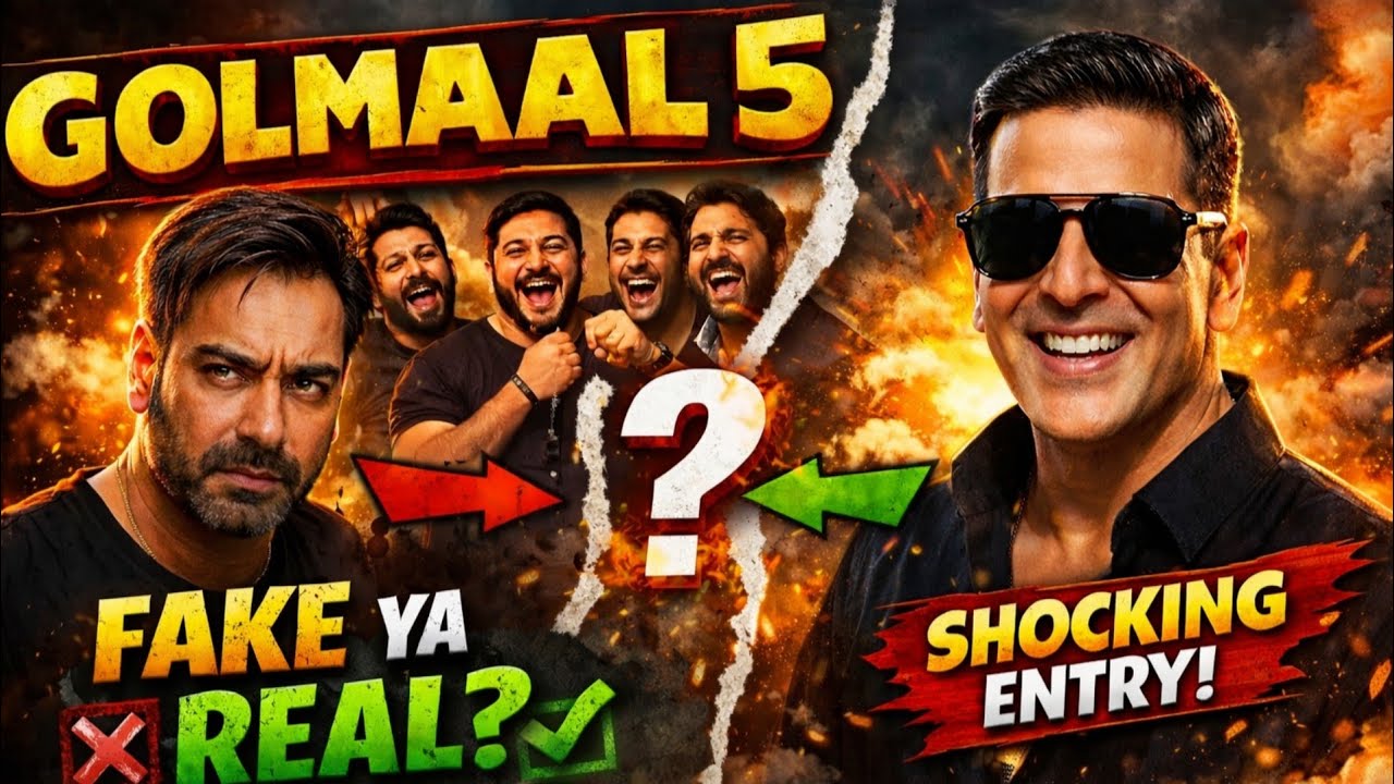 Akshay Kumar in Golmaal 5? | Golmaal 5 CONFIRM? | Viral Video FAKE निकला? | Fans को लगा झटका!