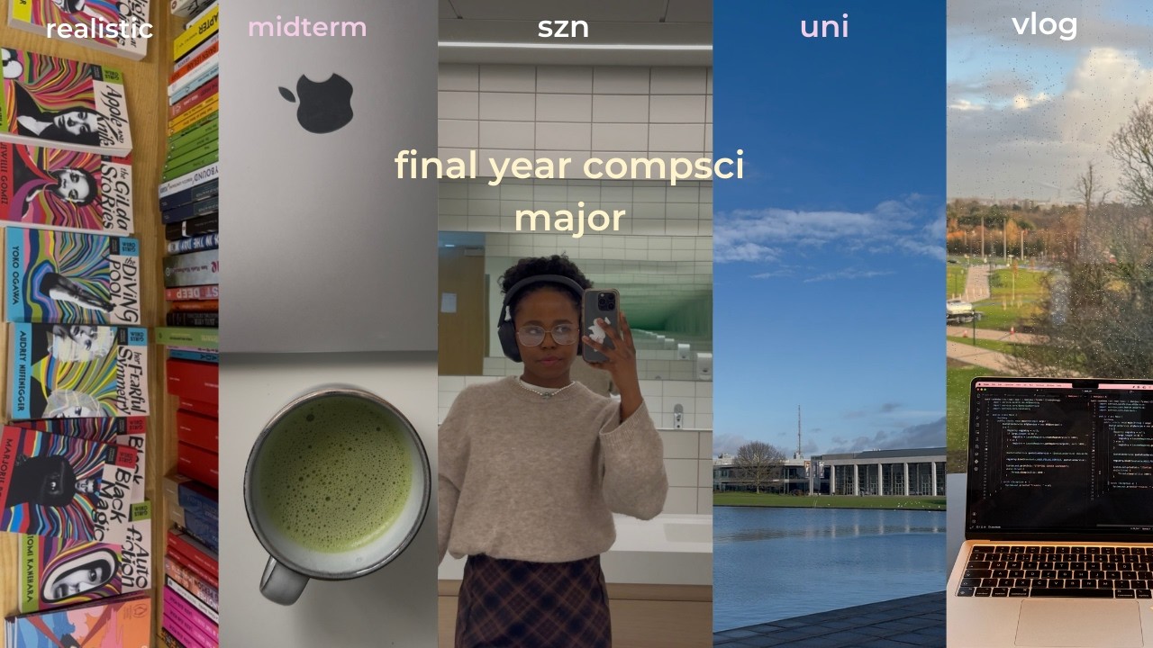 a productive week in my life | uni midterms, last days before break, winter ball