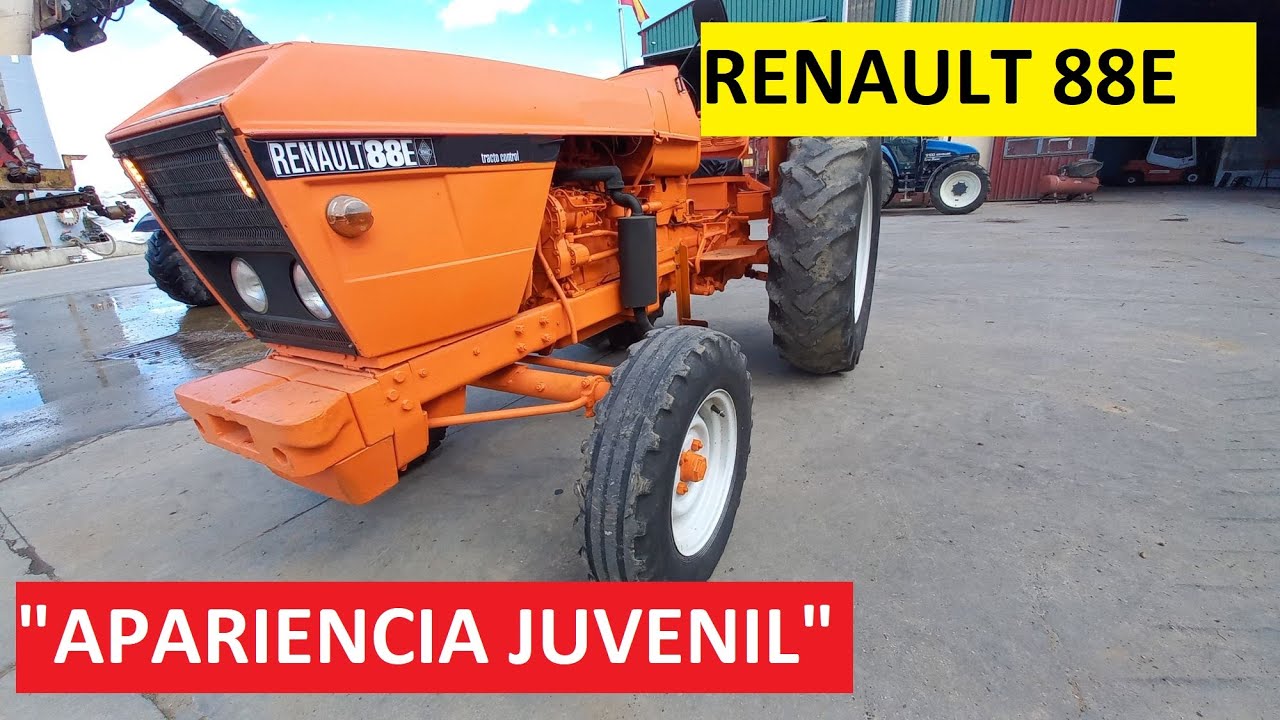 🚜 Restauración del TRACTOR RENAULT 88E | ¡Quedó como nuevo! 🔧✨