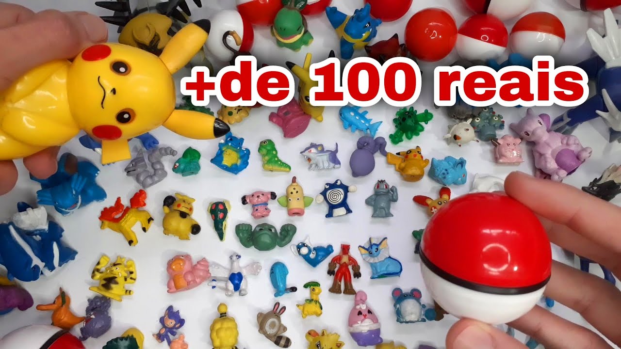 MINHA COLEÇÃO (ENORME) DE MINIATURAS POKÉMON !!!