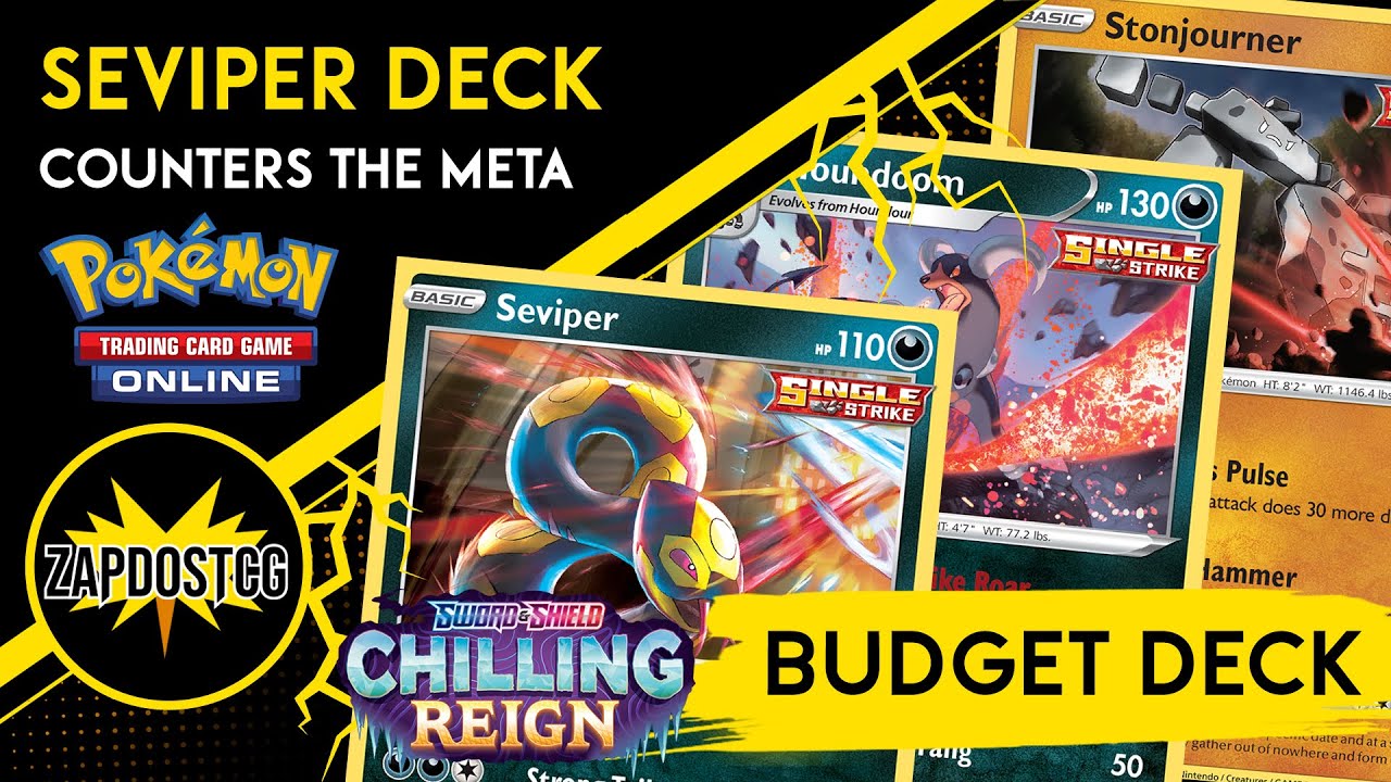 Seviper Budget Deck Is Well Placed In The Chilling Reign Meta (Pokemon TCG)