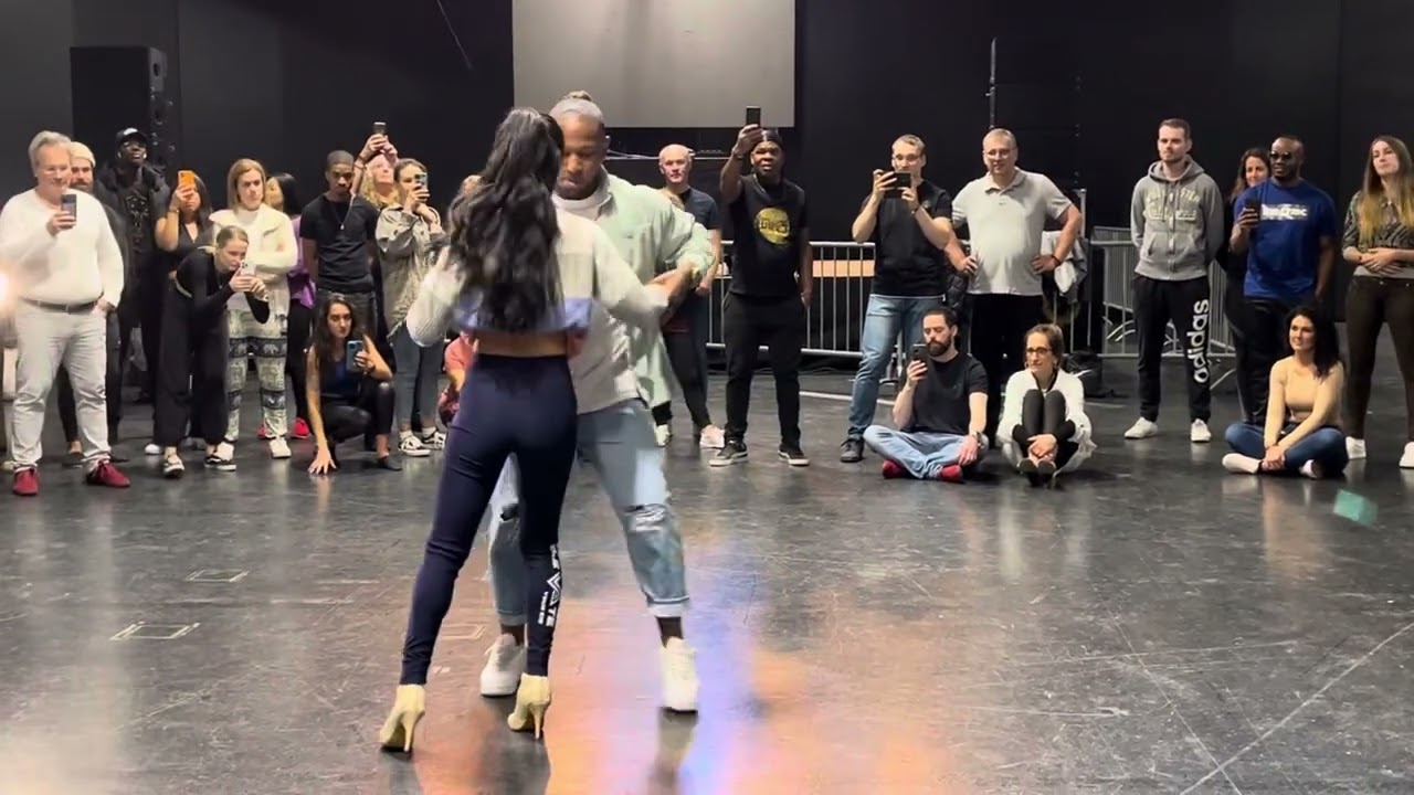 Dwé & Gaby dancing Urban Kizz @ Unified Kiz Luxembourg Friday (Dec 24)
