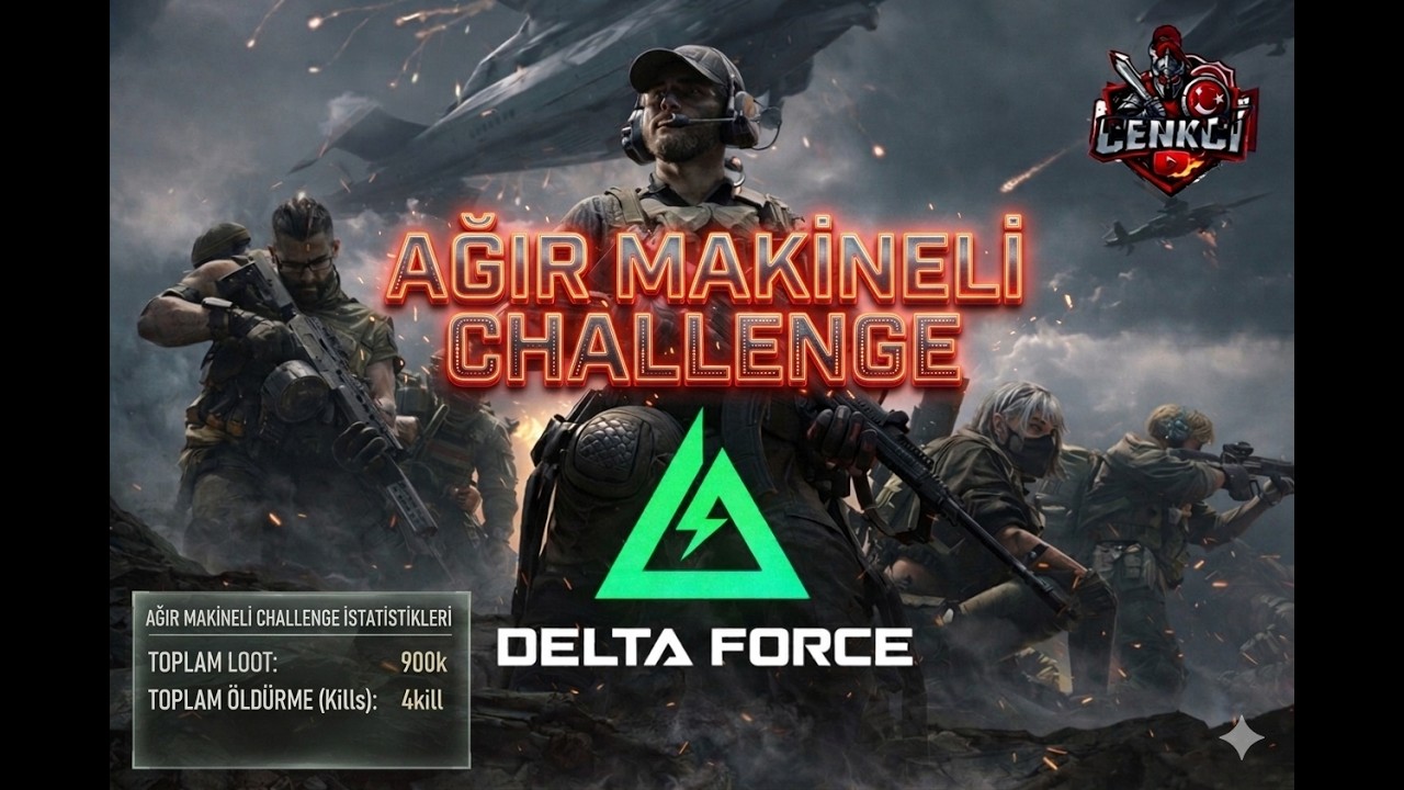 Delta Force öğreniyorum 7 ''Ağır Makineli Challege''