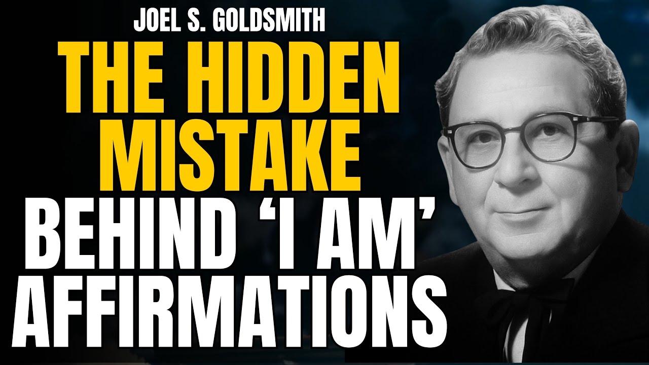 Why “I AM” AFFIRMATIONS Fail—The SILENT Key to REAL Freedom (Joel S. Goldsmith)